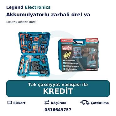 bosch perforator satilir: Elan başlığı: Akkumulyatorlu zərbəli drel və alət dəsti Tmakota — 1