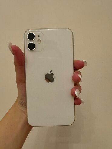 islenmis xiaomi telefonlari: IPhone 11, 128 ГБ, Белый, Отпечаток пальца, Face ID