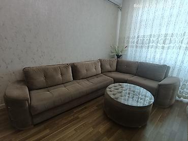 Divan və masa dəstləri: İşlənmiş, Künc divan, Qonaq otağı üçün, Açılmayan — 3