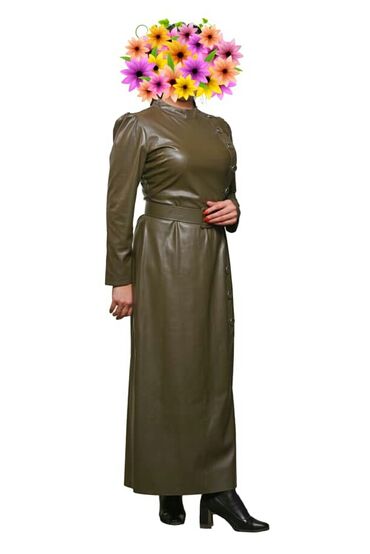 Платья: Платья производство Турция (экокожа) размеры с вами 48 по 52 цена 0