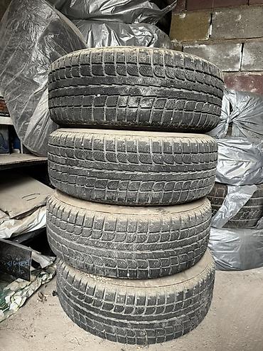 Шиналар жана дисктер: Дөңгөлөктөр монтажда 215 / 60 / R 16, Кыш, Колдонулган, Комплект, Жеңил унаалар, Темир, тешиктери - 5 — 2