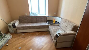 Yataq otağı dəstləri: Künc divan, İşlənmiş, Açılan, Bazalı, Parça, Çatdırılma yoxdur
