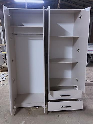 Шифоньеры, шкафы для одежды: Шифоньер, шкаф для одежды, Новый, Прямой, ЛДСП — 12