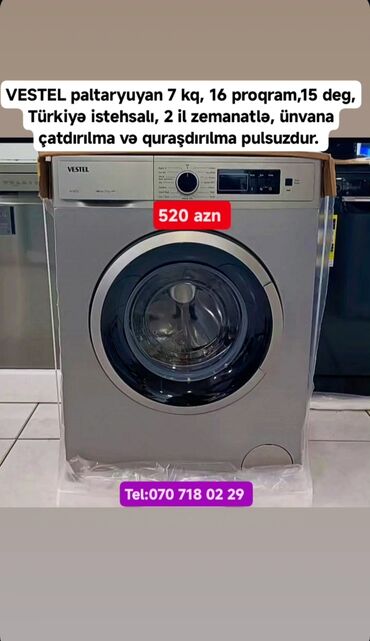 sharp paltaryuyan: Paltaryuyan maşın 7 kq, Yeni, Pulsuz çatdırılma