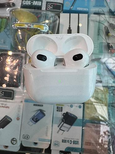 ipod classic 7: AirPods 3 original Tecili satilir qiymet sondu Case in ici biraz — 2