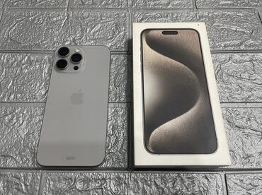 dubai telefon: IPhone 15 Pro Max, 256 ГБ, Desert Titanium, Гарантия, Беспроводная зарядка, Face ID