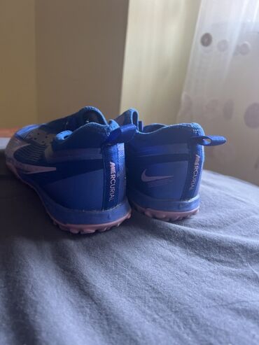 футбольный бутс: Мужские кроссовки, 39.5, Nike, Б/у, цвет - Синий, Самовывоз, Платная доставка