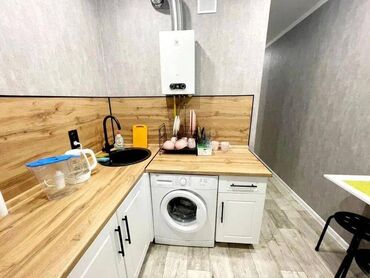 сдаю 1комнатную квартиру на долгий срок в районе кок жар: 1 комната, Агентство недвижимости, Без подселения, С мебелью полностью