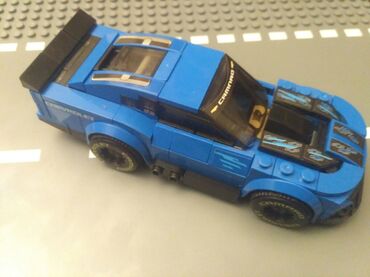 синий трактор игрушки: Лего Шевроле Камаро. Не оригинал