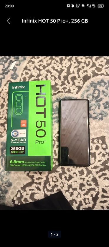 телефон fly 504: Infinix HOT 50 Pro+, 256 GB lalafo.az -da телефон fly 504: Infinix HOT 50 Pro+, 256 GB