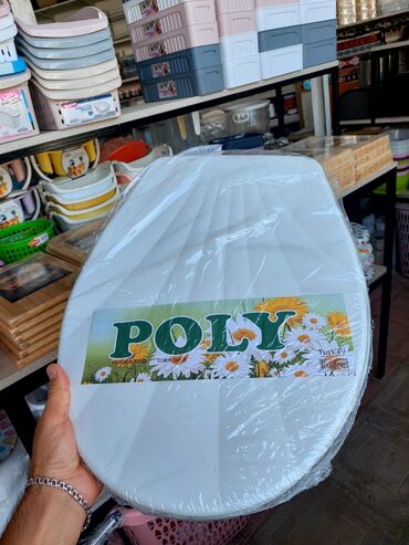 Unitaz qapaqları: Məhsul: Poly markalı “Lux Klozet Qapağı” - Universal oval ölçü — 5