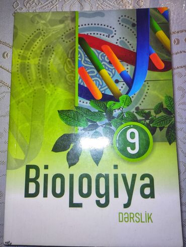 Kitablar, jurnallar, CD, DVD: Biologiya 9-cu sinif dərslik.Kitab 1-2 ay işlənilib