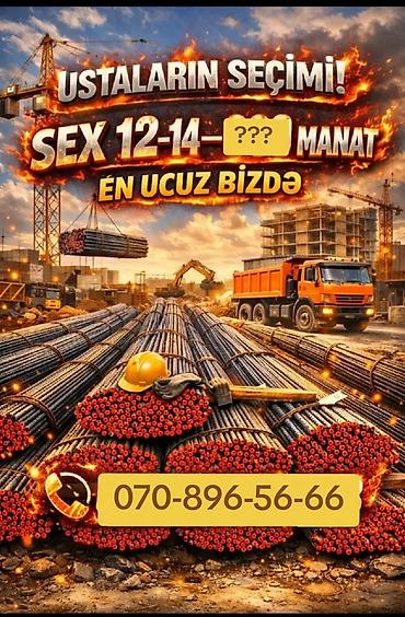 Metal məhsulları: Məhsul: Polad dairəvi çubuqlar (armatur tel-ştanq) Təsvir: - Dairəvi — 3