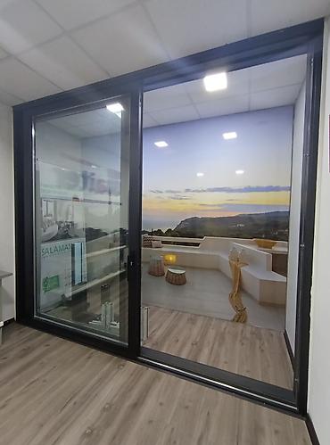 Алюминиевые окна на заказ: Алюминиевое окно на заказ, Тип окна: Витражные, Панорамные, Стандартные, Декоративные особенности: Другие особенности, Бесплатная установка, Без рассрочки — 10