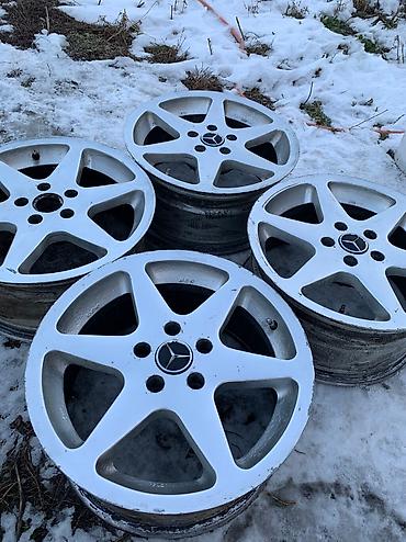 Диски: Литые Диски R 17 Aero, Комплект, отверстий - 5, Б/у — 11