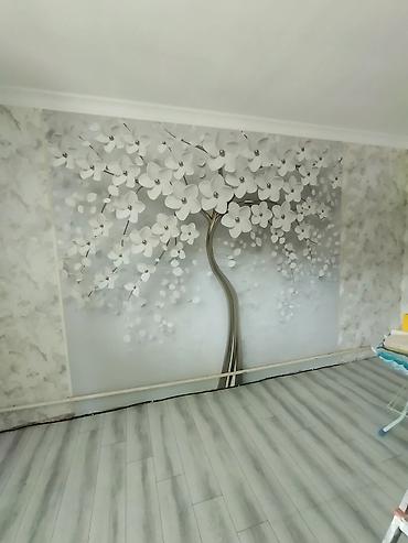 Поклейка обоев: Поклейка обоев, Демонтаж старых обоев | Жидкие обои, Фотообои, Бумажные обои Больше 6 лет опыта at lalafo.kg — 13 Поклейка обоев: Поклейка обоев, Демонтаж старых обоев | Жидкие обои, Фотообои, Бумажные обои Больше 6 лет опыта — 13