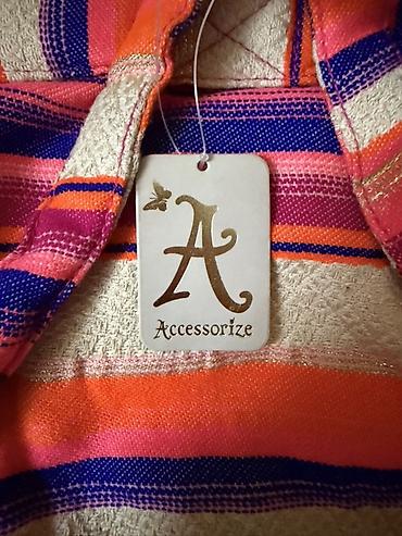 bazar sumkası: Accessorize brendindən boho tərzli rəngarəng bel çantası/ryukzak — 3