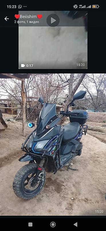 авто портер: Скутер Х7 сатылат абалы жакшы матору кичине тутоп жатат болгону ошол — 2