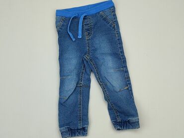 Jeansowe: Spodnie jeansowe, Pepco, 1.5-2 lat, 92, stan - Dobry