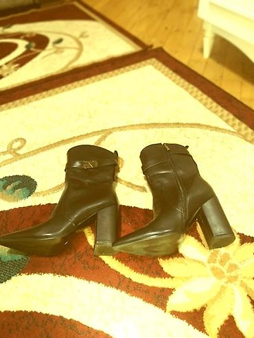 qadın cəkmələri: Çəkmə, Ölçü: 38, rəng - Qara, Yeni — 4