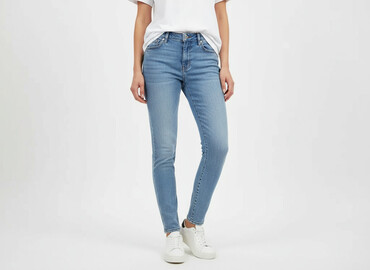kurtka jeansowa z futerkiem sinsay: Jeans for women, size M