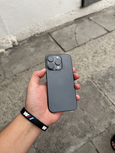 аккумулятор для айфона: IPhone 15 Pro, Б/у, 256 ГБ, Black Titanium, 89 %