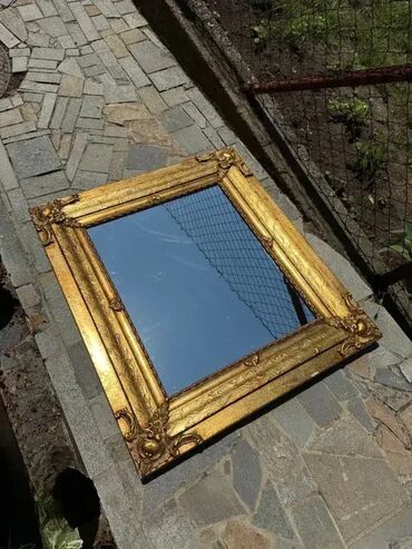 RS - Antique Mirrors: Stilsko ogledalo - POZLATA 🪞✨ Ogledalo u odličnom stanju, kao na — 4