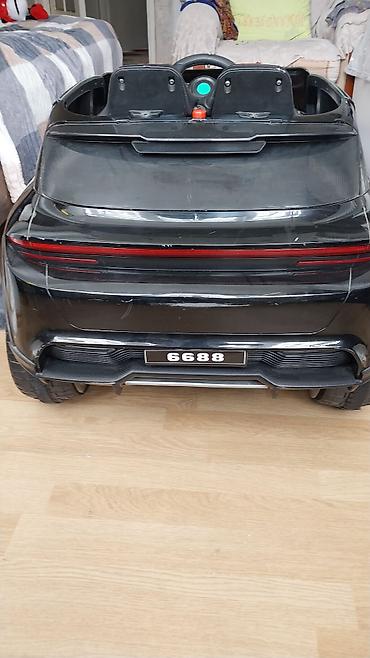 Детские электрокары: Uşaq üçün elektrikli minik maşını – model 6688 - Korpus: qara rəngli — 2