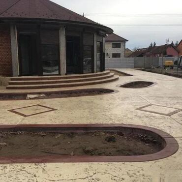 Baštenska dekoracija: STAMPANI BETON 🏗️ Blue Stone DOO se specijalizuje za izradu štampanog — 8