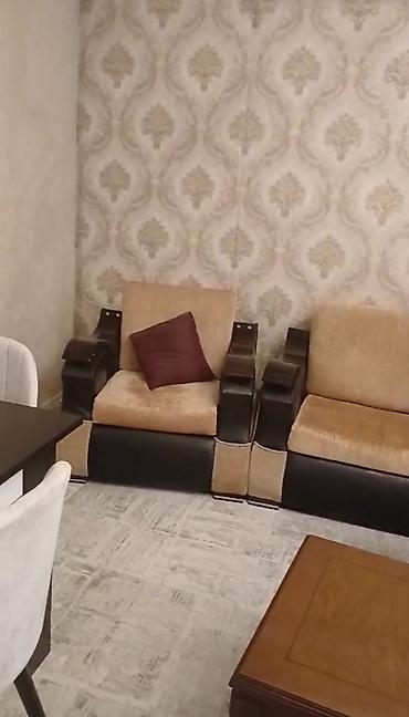 islemis divan: Qonaq otağı üçün mebel dəsti - 3 nəfərlik divan + 2 ədəd əlti kreslo — 1