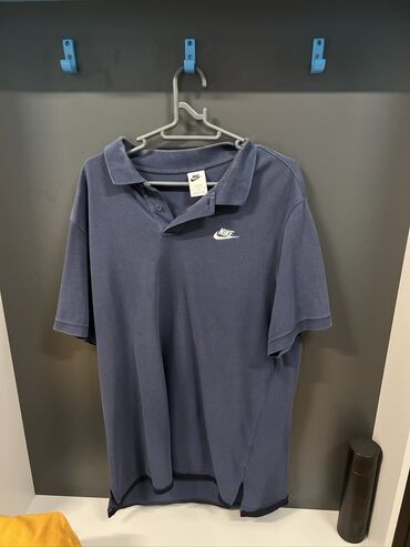 Другая мужская одежда: Мужское поло, Nike, XL (EU 42), цвет - Синий