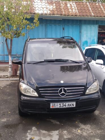 черный nissan: Mercedes-Benz Viano: 2008 г., 2.2 л, Автомат, Дизель, Минивэн