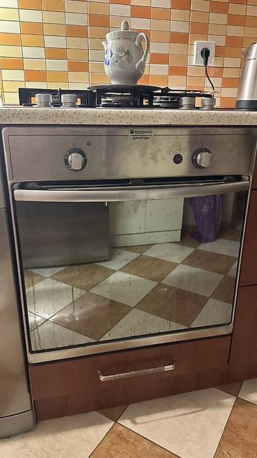 qaz paneli: Italyan markasının Hotpoint Ariston quraşdırılan qaz sobası - Qazla — 1