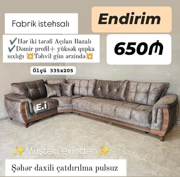 Sifarişlə dolablar: Künc divan, Yeni, Açılan, Bazalı, Parça, Şəhərdaxili pulsuz çatdırılma