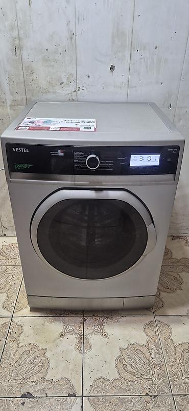 philips xenium x501: Paltaryuyan maşın Vestel, 8 kq, İşlənmiş, Avtomat, Qurutma var, Ödənişli çatdırılma — 1