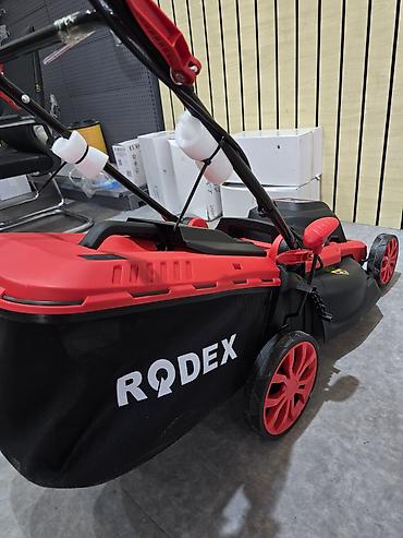 Бакча техникасы жана жабдуулар: Газон чапкыч, Жаңы, Электр, Rodex, 1400 Вт, Акысыз жеткирүү, Акылуу жеткирүү, Өзү алып кетүү — 5
