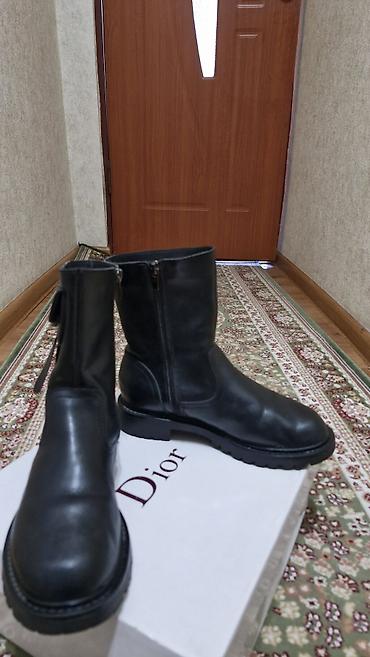кожа 39: Ботинки, 38, Dior, Б/у, цвет - Черный, Самовывоз — 8