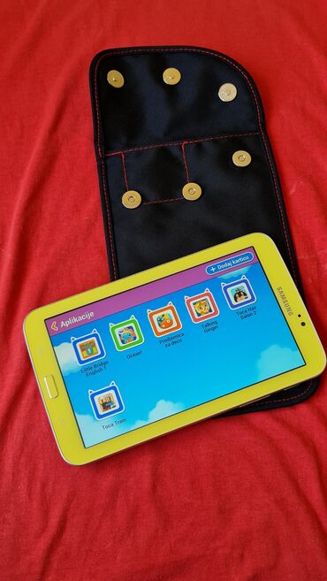 Ostalo: Tablet kao nov sa futrolom, 10 od 10, ima I klasican meni I meni za — 9