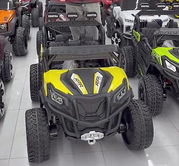 Детские электрокары: Uşaq elektrikli kross-baqi (buggy) - Marka: KEEPRА (etiketdə görünür) — 1