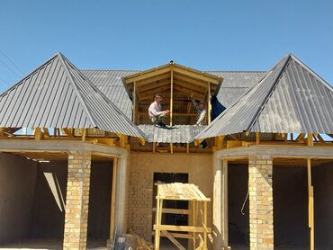 Кровля крыши: Кровельные работы под ключ - Монтаж стропильной системы любой — 20