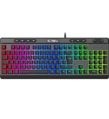 Klaviaturalar: Claw's Crossfire K1 Membran Makrolu RGB Gaming Kablolu Klavye . Bakı