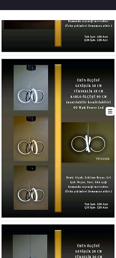 çılçırag: Led Çılçıraq, 4 və daha çox lampa — 3