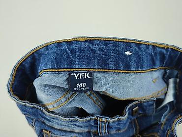 koszule ck: Spodnie jeansowe, Y.F.K., 10 lat, 140, stan - Idealny — 4