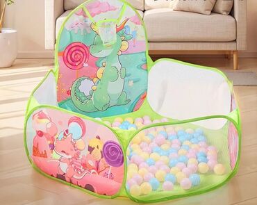 аккумулятор для машины детской: Игровой сухой бассейн без. мячиков баскетбольным кольцом для детей