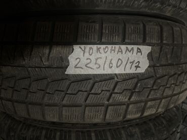 225 60 r18: Шиналар 225 / 60 / R 17, Кыш, Колдонулган, 1 даана, Жеңил унаалар, Жапония, Yokohama