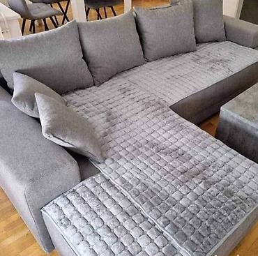 Prekrivači za nameštaj: Set od 3 plisana flekera 3000 din 
Dimenzije:70x70,
70x150,70x200 — 4