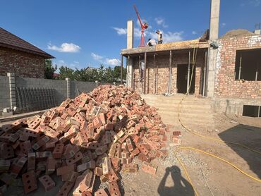 Строительный кирпич: Пустотелый, дырчатый, Жженый кирпич, Полублок, 250×120×88 — 5