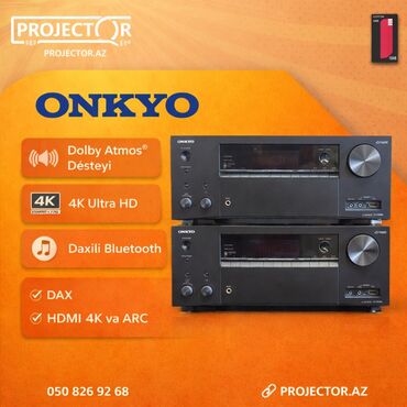 Səs gücləndiriciləri: AV Resiverlər – Yamaha RX‑V6A, Denon AVR‑X1700H, Onkyo TX‑SR494 - — 18