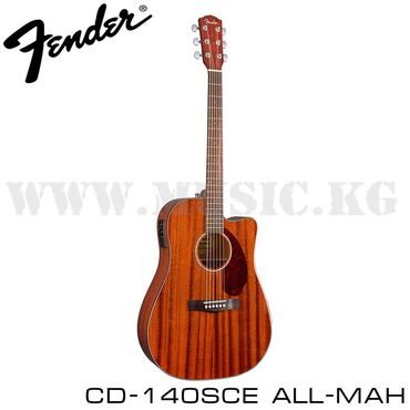 акустические гитары fender: Электроакустическая гитара cd-140sce mahogany, fender fender