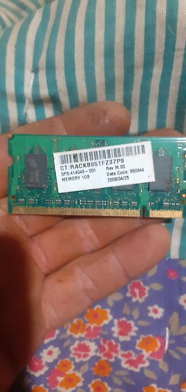 hard disk temiri: Hitachi 2.5" HDD + noutbuk üçün montaj qəfəsi və 1 GB DDR2 SO‑DIMM RAM — 3